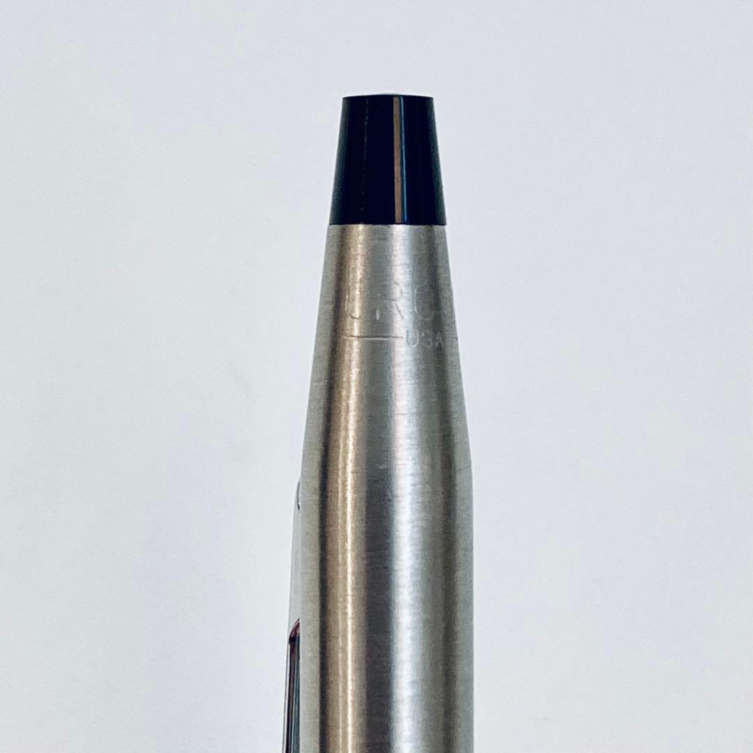 CROSS Classic Century Stainless Steel ballpoint pen with hairline finish and twist operation