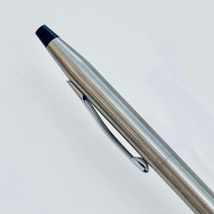 CROSS Classic Century Stainless Steel ballpoint pen with hairline finish and twist operation
