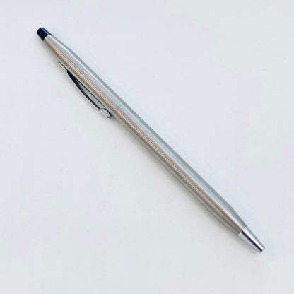 CROSS Classic Century Stainless Steel ballpoint pen with hairline finish and twist operation