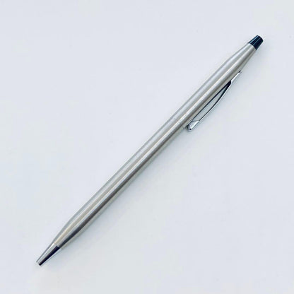 CROSS Classic Century Stainless Steel ballpoint pen with hairline finish and twist operation