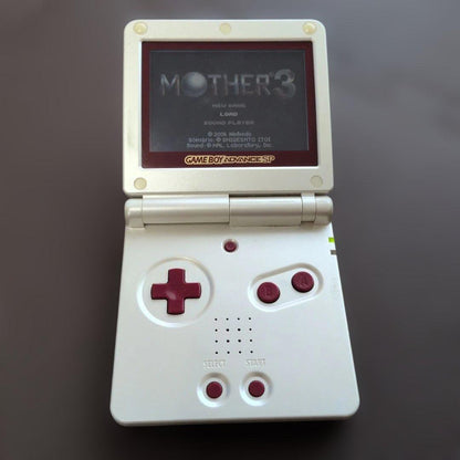 MOTHER3 Game Boy Advance GBA cartridge with damaged box and instruction manual