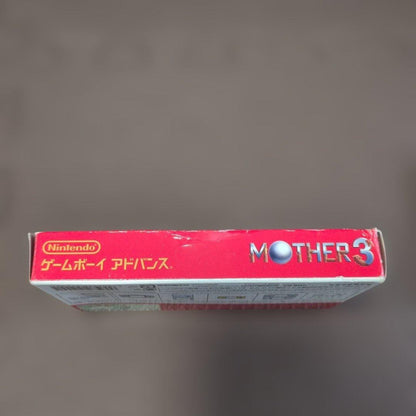 MOTHER3 Game Boy Advance GBA cartridge with damaged box and instruction manual