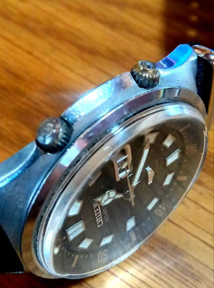 Citizen Seven Star Diver 1968 AT Automatic Men's Watch — Japanese