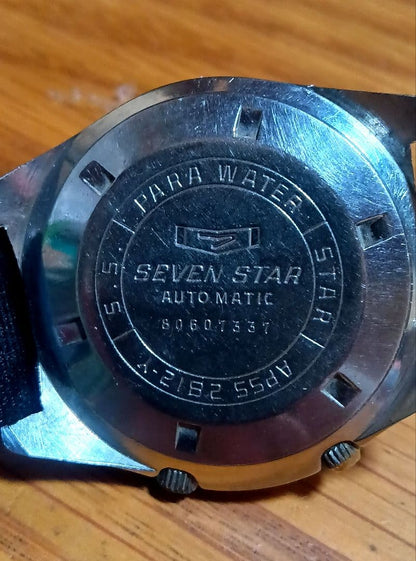 Citizen Seven Star Diver 1968 AT Automatic Men's Watch — Japanese