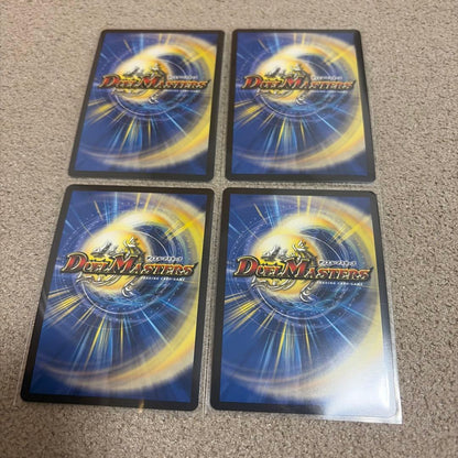 Duel Masters Miracle Stella, the Steel Leather Riding Girl Set of 4 — Japanese