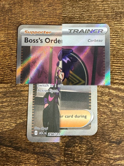 Pokemon Boss's Orders Crowbas SR SR — English