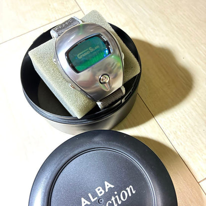 SEIKO ALBA spoon GRAND SLAM Digital Men's Watch — Japanese