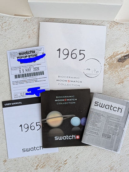 swatch MoonSwatch1965 SO33M106 Men's — Japanese