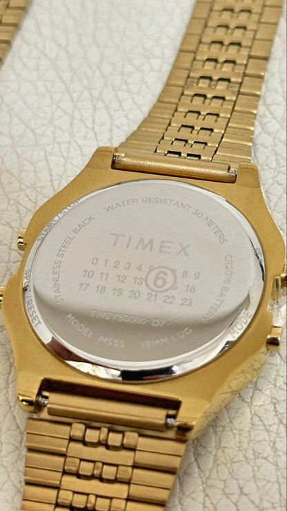 TIMEX x MM6 GD Digital Men's Watch — Japanese