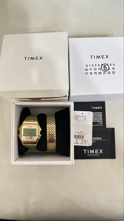TIMEX x MM6 GD Digital Men's Watch — Japanese