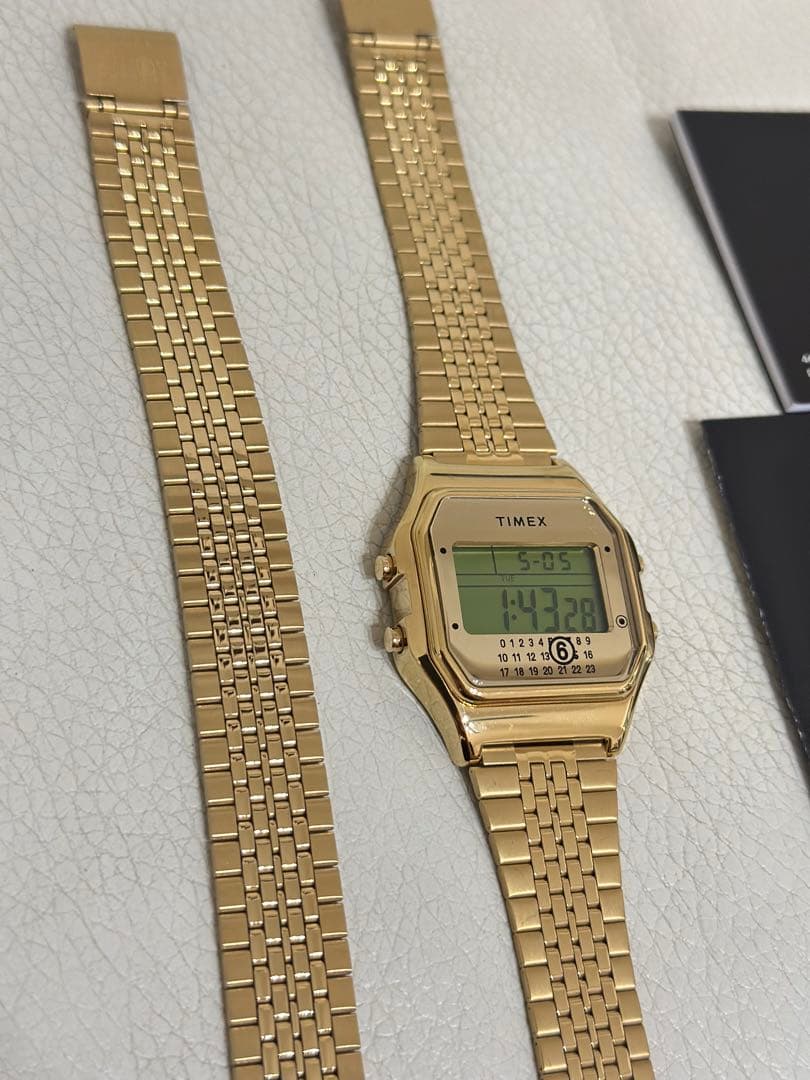 TIMEX x MM6 GD Digital Men's Watch — Japanese