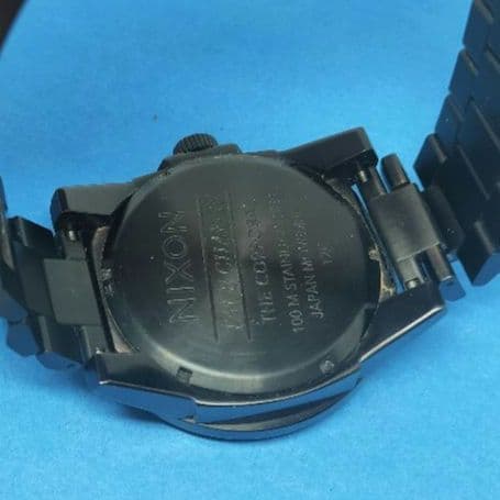 NIXON Corporal All Black Quartz Men's Watch — Japanese