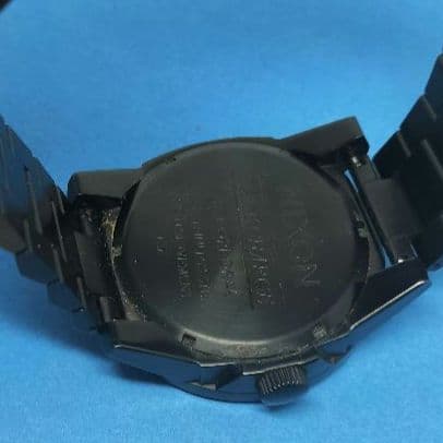 NIXON Corporal All Black Quartz Men's Watch — Japanese