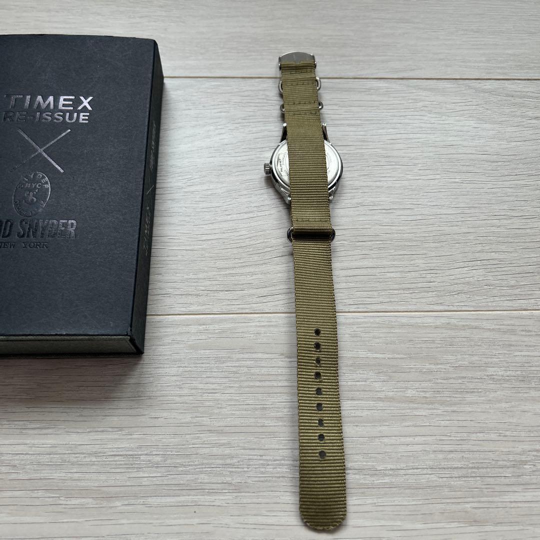 TIMEX リシュー オリーブグリーン Analog Men's Watch — Japanese