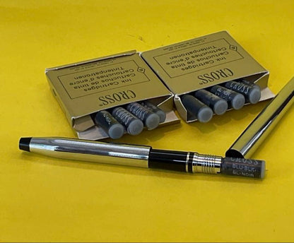 Used クロス Fountain Pen 1506 with insertion code 25M3177 S shown from the side