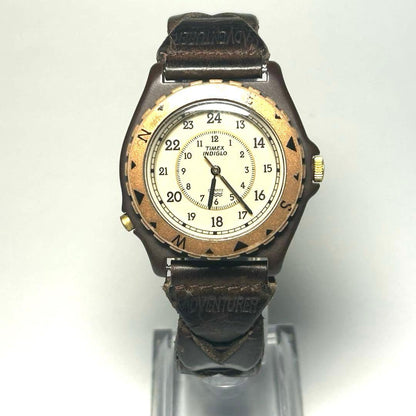 TIMEX ADVENTURER INDIGLO Quartz Men's Watch — Japanese