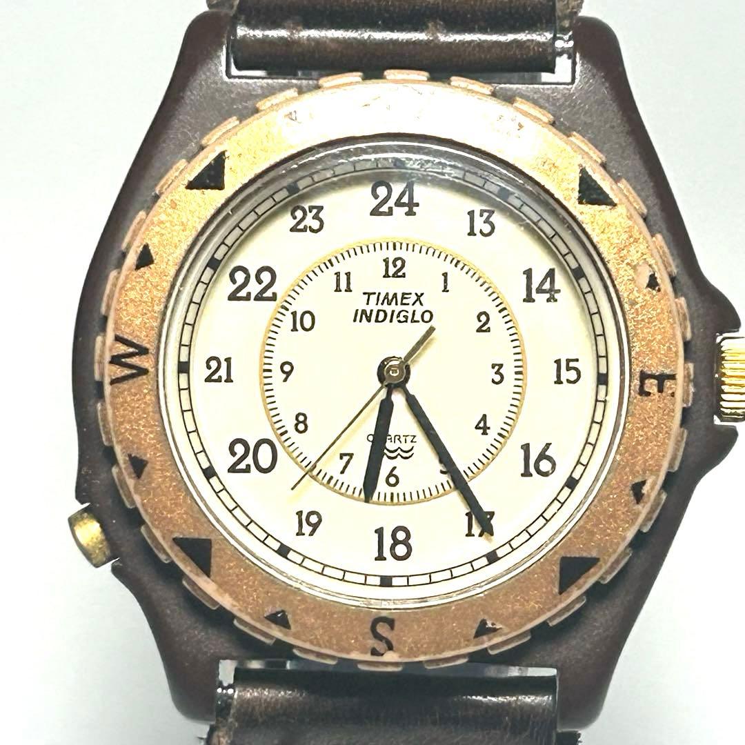 TIMEX ADVENTURER INDIGLO Quartz Men's Watch — Japanese