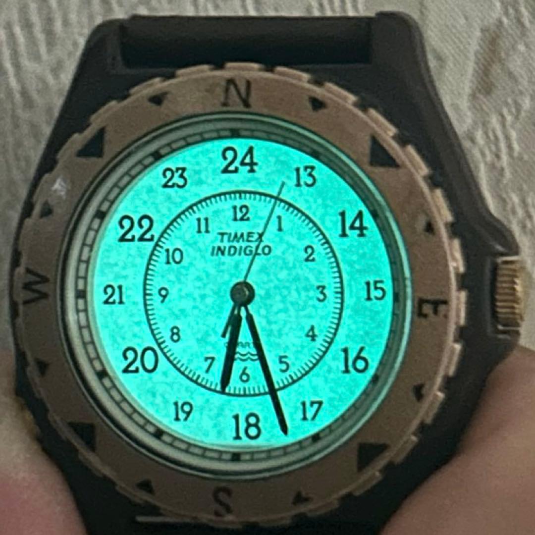 TIMEX ADVENTURER INDIGLO Quartz Men's Watch — Japanese