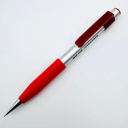 Pilot Fre-Fre 2020 model red mechanical pencil 0.5mm with plastic and metal body and clear case