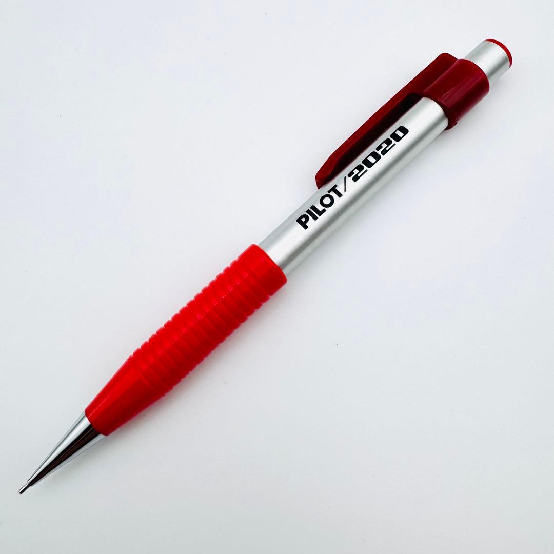 Pilot Fre-Fre 2020 model red mechanical pencil 0.5mm with plastic and metal body and clear case
