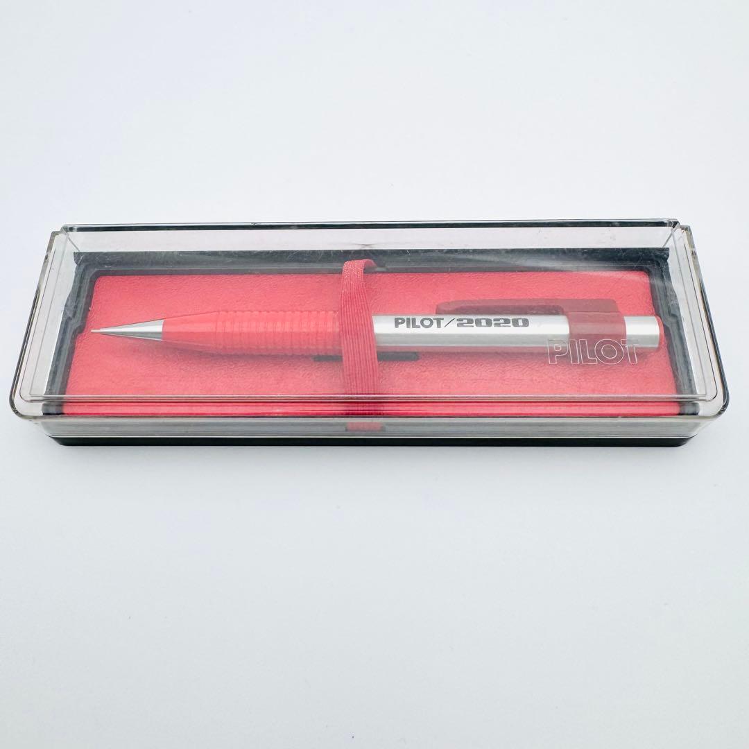 Pilot Fre-Fre 2020 model red mechanical pencil 0.5mm with plastic and metal body and clear case