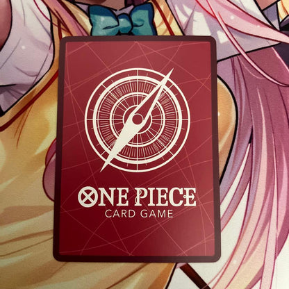 One Piece One Piece Card Game: Beltabata Leader Parallel OP-05 002 Gold Letter L — ONE PIECE CARD THE BEST vol.2 OP-05 — Japanese