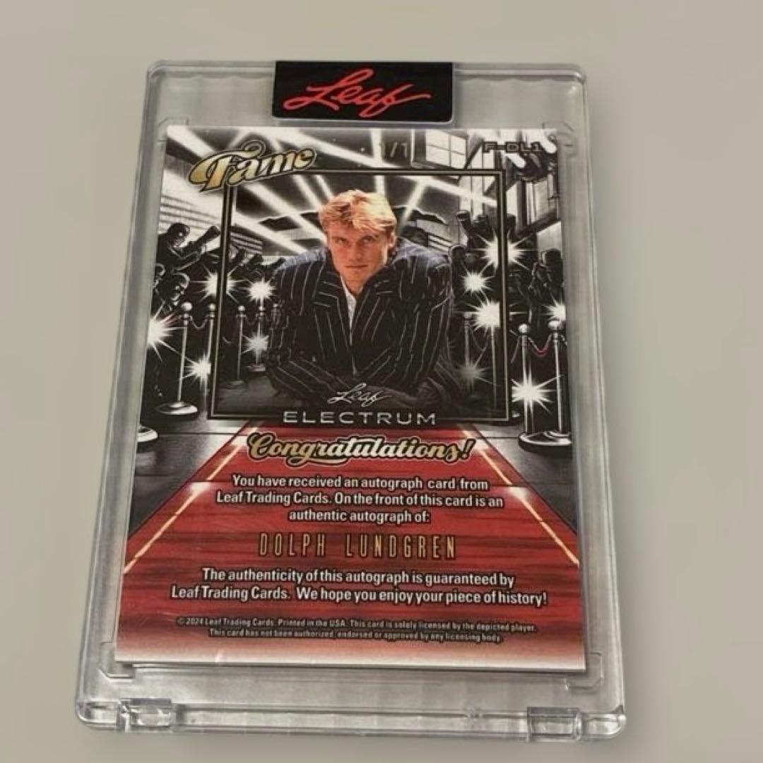 Leaf Fame Dolph Lundgren — Japanese