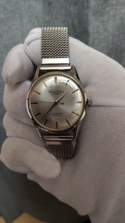 Citizen deluxe 手巻き Manual Men's Watch — Japanese