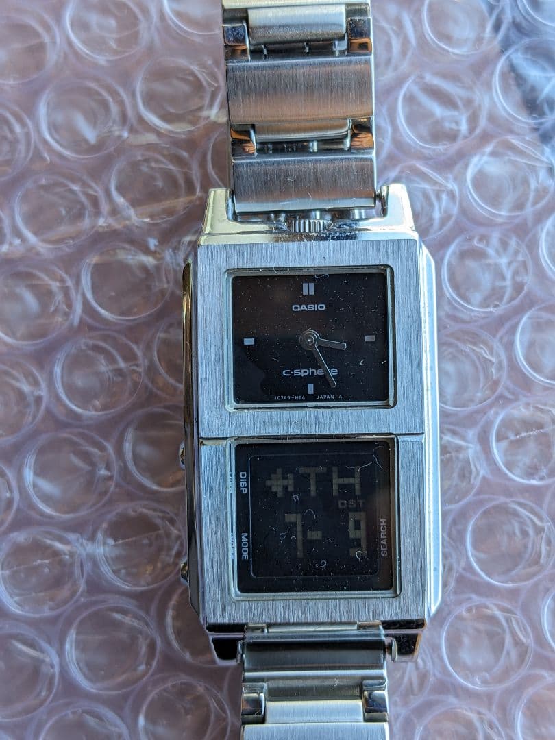 CASIO C-sphere CSE-310 Digital Men's Watch — Japanese