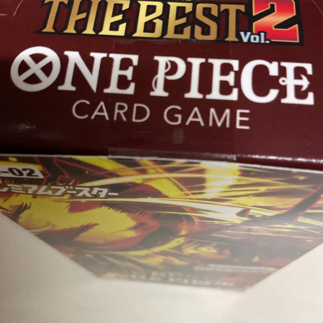 One Piece One Piece Card THE BEST 2 1BOX Box — Japanese