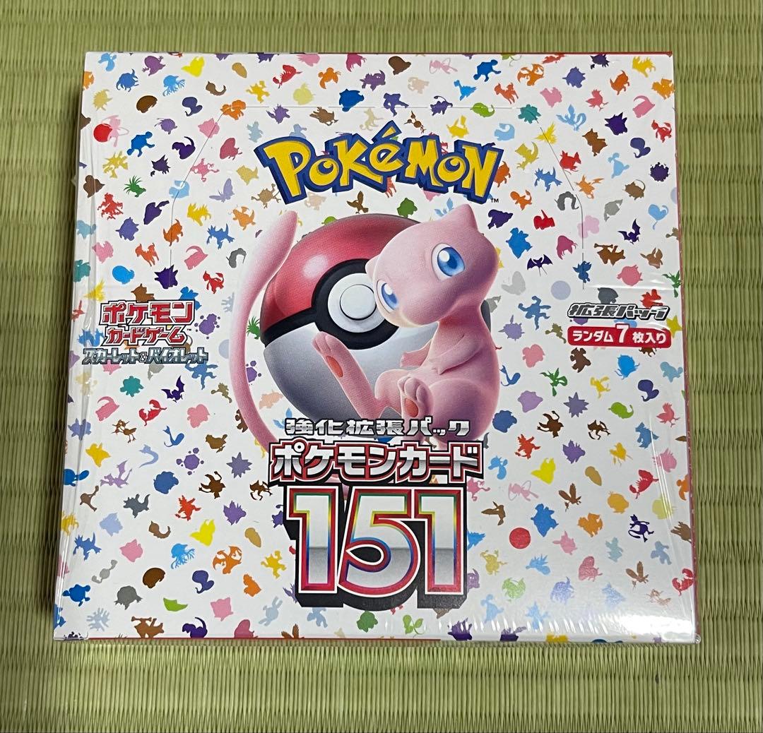Pokemon Pokémon Card 151 Box with Shrink Box — Japanese