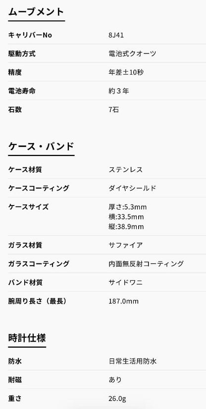 SEIKO SACM171 Quartz Men's Watch — Japanese
