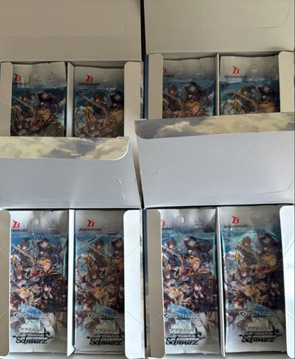 Weiss Schwarz Granblue Fantasy Weiss Schwarz 4box 40P Loose Pack Pack — Japanese
