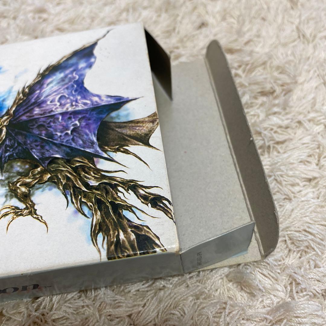 Bahamut Lagoon Super Famicom game cartridge with original box, used condition