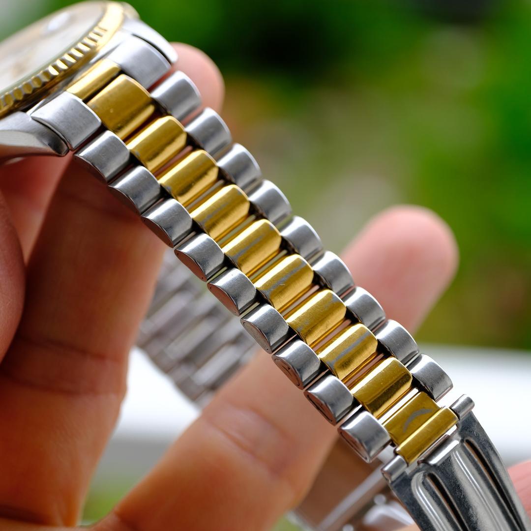 ORIENT President Day-Date Gold Automatic Men's Watch — Japanese