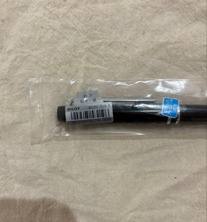 PILOT Ganse BGRC-5SR-B black 0.7mm ballpoint pen with Acronaut ink and sleek design