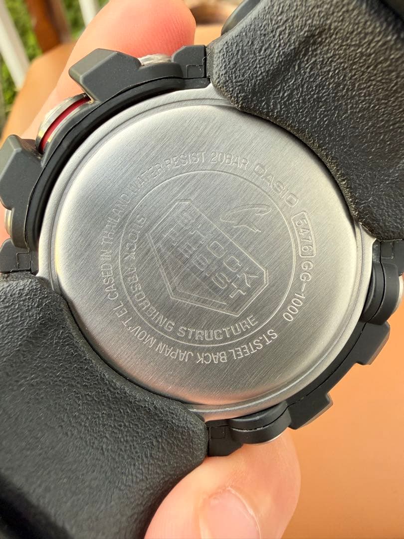 CASIO GG-1000 Digital Men's Watch — Japanese