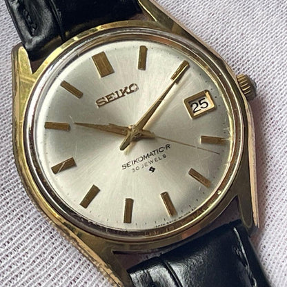 SEIKO MATIC-R 30 JEWELS 8305-8010 SUWA Automatic Men's Watch — Japanese