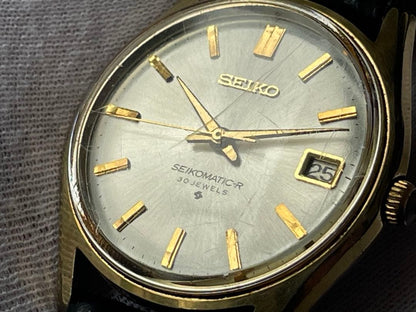 SEIKO MATIC-R 30 JEWELS 8305-8010 SUWA Automatic Men's Watch — Japanese