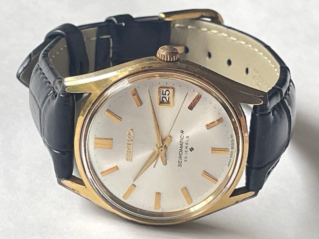 SEIKO MATIC-R 30 JEWELS 8305-8010 SUWA Automatic Men's Watch — Japanese