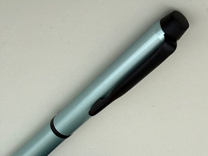 Pilot Aterlink oil-based ballpoint pen in Black Ice Silver with 0.7 mm tip and rotating push mechanism