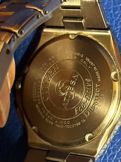 Citizen ATESSA BC4** Solar Men's Watch — Japanese