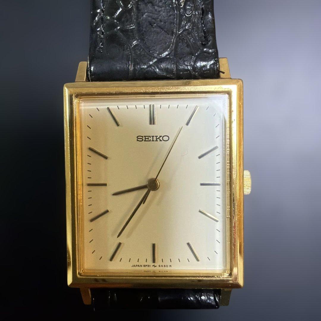SEIKO シャリオ Quartz Men's Watch — Japanese