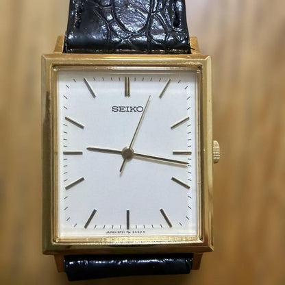 SEIKO シャリオ Quartz Men's Watch — Japanese