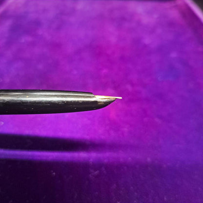 PILOT Fountain Pen 14K Gold S-80V DX27 with cap on, measuring 14.5 cm length