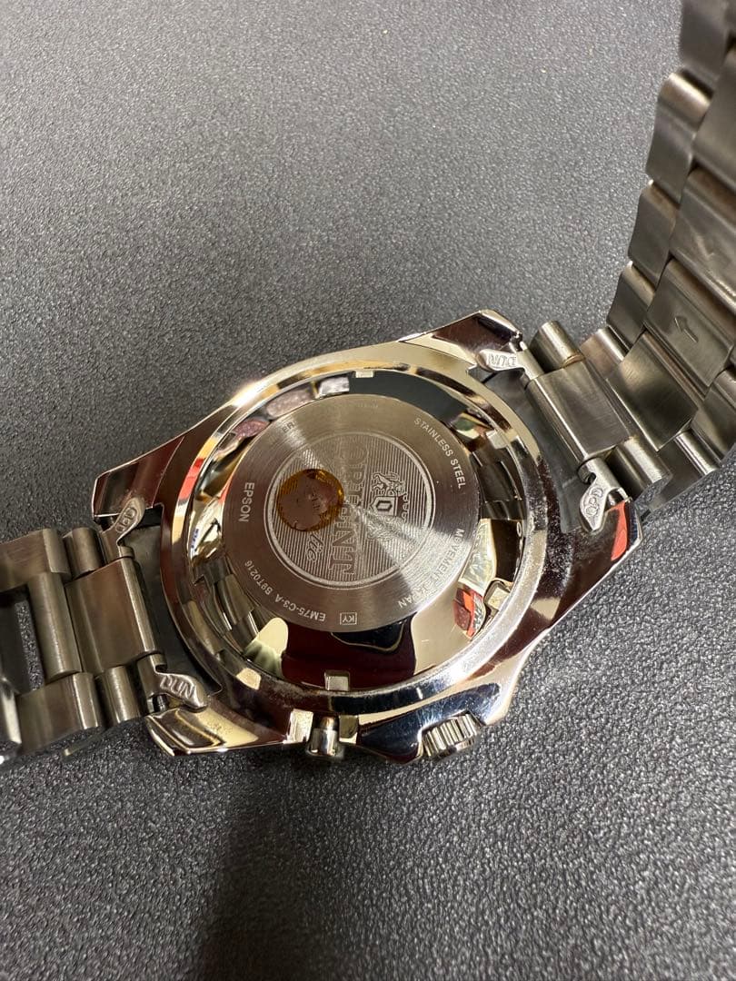 ORIENT MAKO XL EM75-C3-A Automatic Men's Watch — Japanese