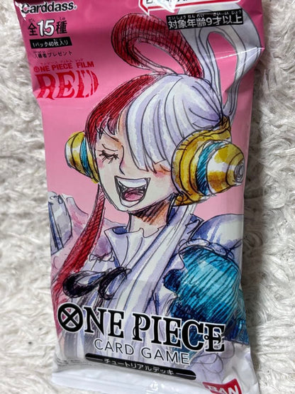 One Piece One Piece Special Bonus Uta Start Deck Film Red Unopened Limited New Pack — Japanese