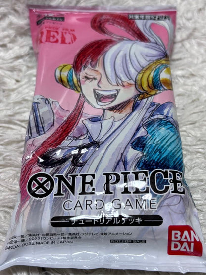 One Piece One Piece Special Bonus Uta Start Deck Film Red Unopened Limited New Pack — Japanese