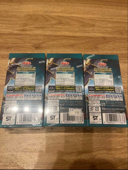 Yu-Gi-Oh New and Sealed Yu-Gi-Oh! Cross Over Breakers 3BOX with Shrink Wrap Box — Japanese