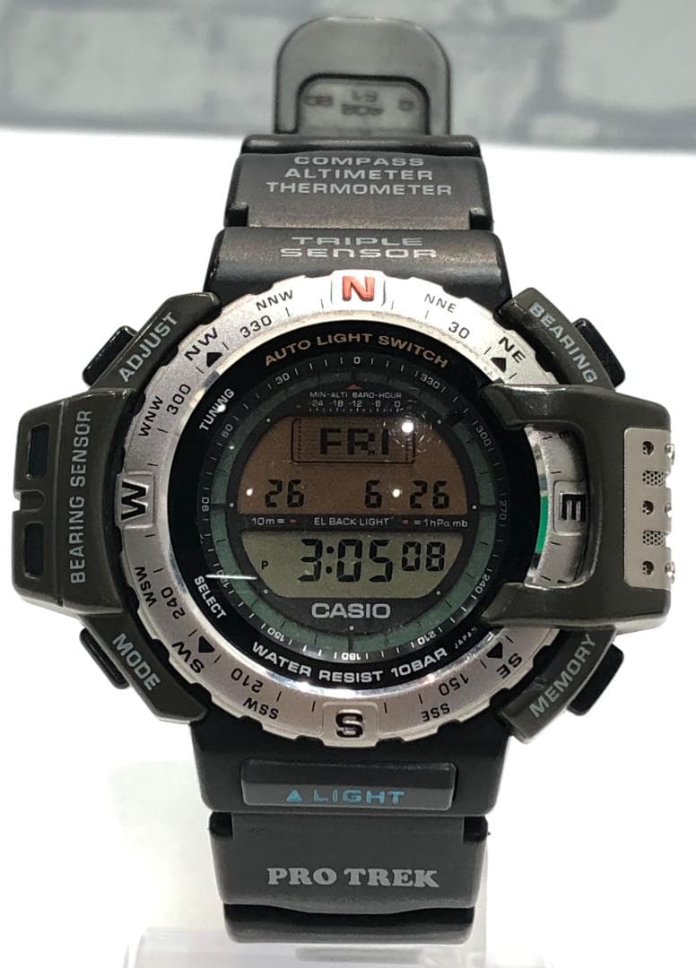 CASIO PROTREK PRT-40 Digital Men's Watch — Japanese